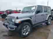 2021 Jeep Wrangler Unlimited Sahara High Altitude z VIN 1C4HJXEN2MW654143, wystawiony jako IAAI lot #42594469 z przebiegiem 66 822 mil mil oraz . Historia ofert i sprzedaży dostępna na DreamBid. Obrazek 2.