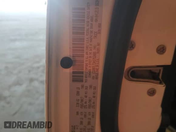 2017 Ram 1500 SLT with VIN 1C6RR7LT3HS753489, listed as a Copart auction lot 67315955 with 107,497 mi miles and Salvage title. Bid and sale history available at DreamBid. Image 13.