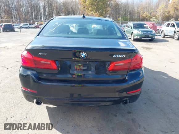 2019 BMW 5 Series 530i xDrive with VIN WBAJA7C54KWW18372, listed as a IAAI auction lot 43556902 with Not provided miles and . Bid and sale history available at DreamBid. Image 16.