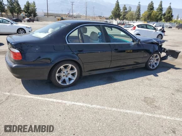 2002 BMW 5 Series 525i с VIN WBADT43422GY42988, выставлен на аукционе Copart как лот 66836135 с пробегом 143 586 миль миль и Списание • Salvage title. История ставок и продаж доступна на DreamBid. Изображение 3.