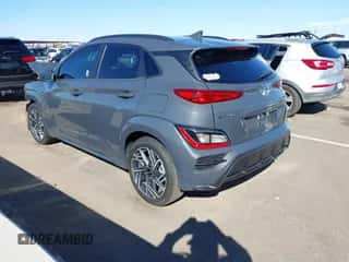 2023 Hyundai Kona N Line z VIN KM8K33A31PU993940, wystawiony jako IAAI lot #43378907 z przebiegiem 18 709 mil mil oraz . Historia ofert i sprzedaży dostępna na DreamBid. Obrazek 3.