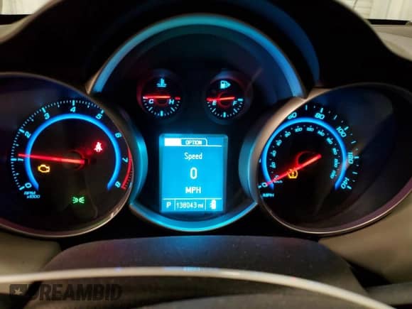 2016 Chevrolet Cruze LS with VIN 1G1PC5SG4G7207921, listed as a Copart auction lot 82356165 with 138,043 mi miles and Salvage title. Bid and sale history available at DreamBid. Image 9.