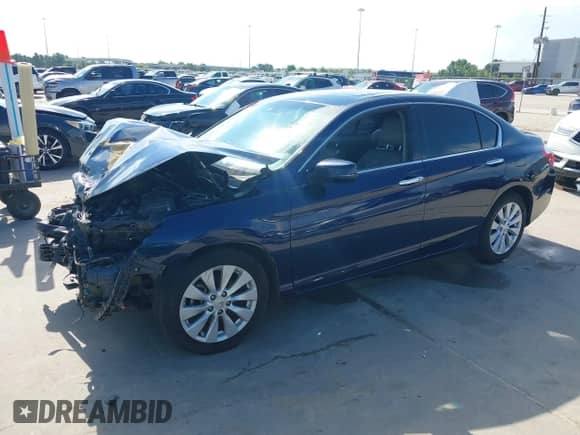2015 Honda Accord EX-L with VIN 1HGCR3F84FA011525, listed as a IAAI auction lot 42962046 with 101,563 mi miles and . Bid and sale history available at DreamBid. Image 2.