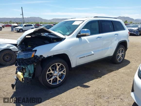 2020 Jeep Grand Cherokee Limited X with VIN 1C4RJFBG5LC388055, listed as a IAAI auction lot 42120852 with 12,300 mi miles and . Bid and sale history available at DreamBid. Image 2.