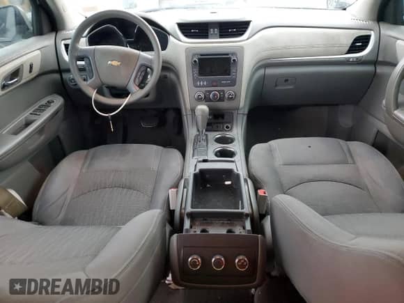 2017 Chevrolet Traverse LS with VIN 1GNKRFKD2HJ340149, listed as a Copart auction lot 80215835 with Not provided miles and Salvage title. Bid and sale history available at DreamBid. Image 8.