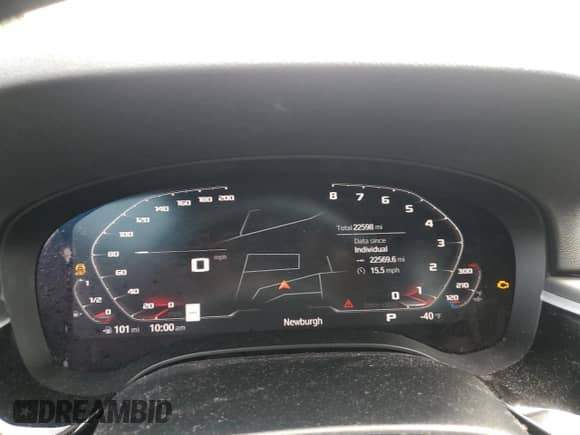 2022 BMW 5 Series 540i xDrive z VIN WBA73BJ09NWX56928, wystawiony jako Copart lot #69010475 z przebiegiem 22 598 mil mil oraz Szkoda całkowita • Salvage title. Historia ofert i sprzedaży dostępna na DreamBid. Obrazek 9.