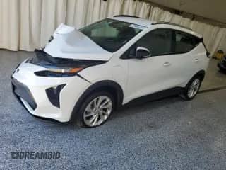 2023 Chevrolet Bolt EUV LT with VIN 1G1FY6S02P4166275, listed as a Copart auction lot 86228005 with 56,600 mi miles and Non repairable. Bid and sale history available at DreamBid. Image 1.