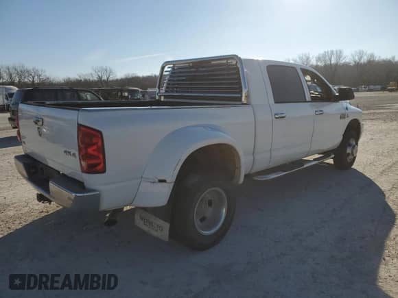 2009 Dodge RAM with VIN 3D7MX49LX9G552962, listed as a Copart auction lot 85879514 with Not provided miles and Salvage title. Bid and sale history available at DreamBid. Image 3.