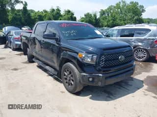 2021 Toyota Tundra SR5 with VIN 5TFEY5F17MX285935, listed as a IAAI auction lot 42458911 with 74,125 mi miles and . Bid and sale history available at DreamBid. Image 1.