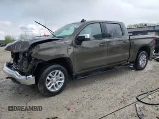 2023 Chevrolet Silverado 1500 LT z VIN 1GCPDKEK4PZ321327, wystawiony jako Copart lot #54587745 z przebiegiem 17 007 mil mil oraz Czysty tytuł • Clean title. Historia ofert i sprzedaży dostępna na DreamBid. Obrazek 1.