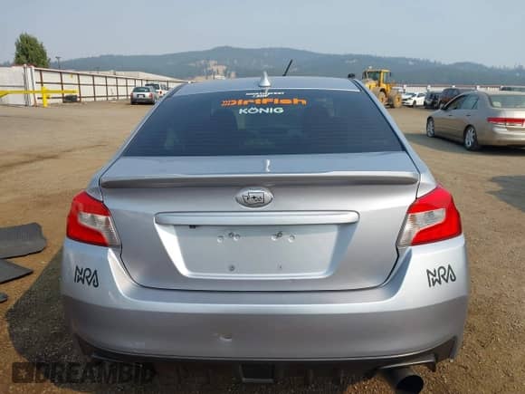 2020 Subaru WRX with VIN JF1VA1A62L9800316, listed as a IAAI auction lot 43133678 with 76,127 mi miles and . Bid and sale history available at DreamBid. Image 16.