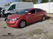 2016 Hyundai Elantra Limited with VIN KMHDH4AE5GU547680, listed as a Copart auction lot 82447985 with 128,607 mi miles and Clean title. Bid and sale history available at DreamBid. Image 1.