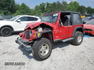 2001 Jeep Wrangler Sport с VIN 1J4FA49S71P302777, выставлен на аукционе Copart как лот 58909415 с пробегом 52 028 миль миль и Списание • Salvage title. История ставок и продаж доступна на DreamBid. Изображение 1.