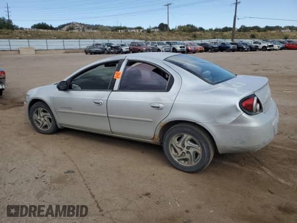 2000 Dodge Neon Highline with VIN 1B3ES46C6YD550348, listed as a Copart auction lot 76581624 with Not provided miles and Salvage title. Bid and sale history available at DreamBid. Image 2.