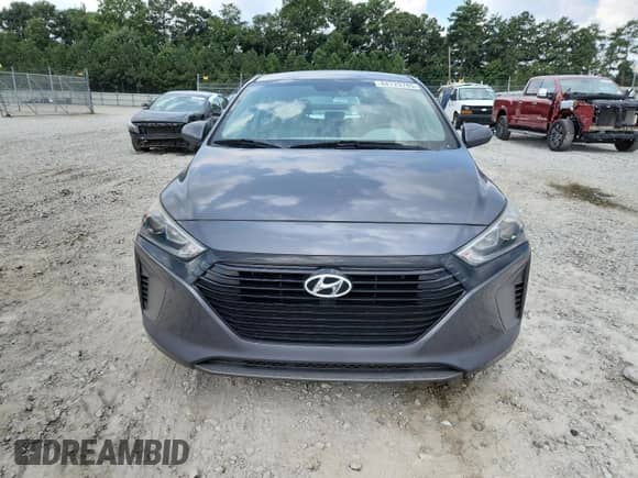2017 Hyundai Ioniq Blue with VIN KMHC65LC1HU023933, listed as a Copart auction lot 68729785 with 94,381 mi miles and Salvage title. Bid and sale history available at DreamBid. Image 5.