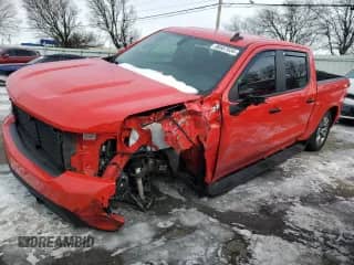 2021 Chevrolet Silverado 1500 RST с VIN 1GCUYEED3MZ168753, выставлен на аукционе Copart как лот 86687034 с пробегом 45 796 миль миль и Списание • Salvage title. История ставок и продаж доступна на DreamBid. Изображение 1.