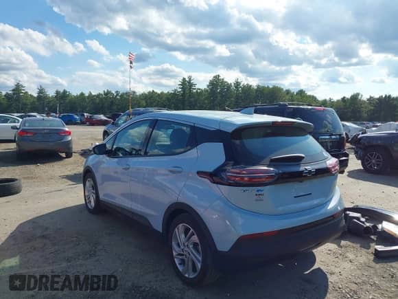 2022 Chevrolet Bolt EV 1LT с VIN 1G1FW6S01N4123923, выставлен на аукционе IAAI как лот 43150699 с пробегом 18 951 миль миль и . История ставок и продаж доступна на DreamBid. Изображение 3.