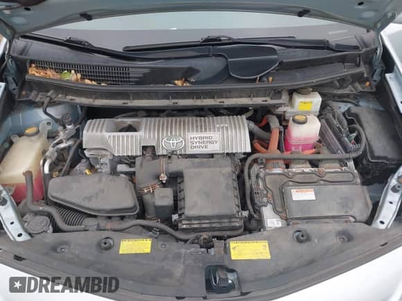 2013 Toyota Prius Two with VIN JTDZN3EU4D3191223, listed as a IAAI auction lot 42594874 with 93,965 mi miles and . Bid and sale history available at DreamBid. Image 10.