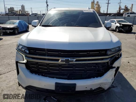 2022 Chevrolet Tahoe RST with VIN 1GNSCRKD7NR157930, listed as a Copart auction lot 71115195 with 41,928 mi miles and Salvage title. Bid and sale history available at DreamBid. Image 5.