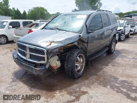 2005 Dodge Durango SLT with VIN 1D4HB48D05F565013, listed as a IAAI auction lot 42490330 with 170,478 mi miles and . Bid and sale history available at DreamBid. Image 2.