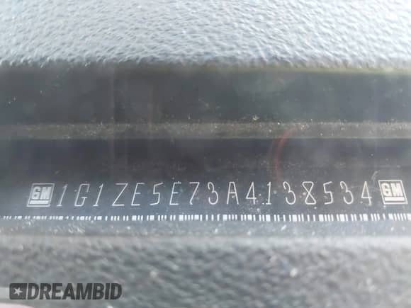 2010 Chevrolet Malibu LTZ with VIN 1G1ZE5E73A4138534, listed as a IAAI auction lot 43490914 with 254,832 mi miles and . Bid and sale history available at DreamBid. Image 9.