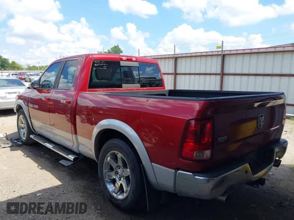 2012 Ram 1500 with VIN 1C6RD6JT5CS255685, listed as a IAAI auction lot 42714644 with 125,953 mi miles and . Bid and sale history available at DreamBid. Image 3.
