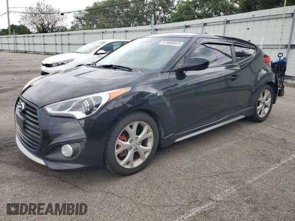 2014 Hyundai Veloster Turbo R-Spec с VIN KMHTC6AE9EU209637, выставлен на аукционе Copart как лот 67860545 с пробегом 112 479 миль миль и Списание • Salvage title. История ставок и продаж доступна на DreamBid. Изображение 1.