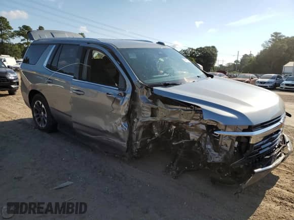 2025 Chevrolet Tahoe LS with VIN 1GNS5MRD7SR337214, listed as a Copart auction lot 68436925 with 3,512 mi miles and Salvage title. Bid and sale history available at DreamBid. Image 4.
