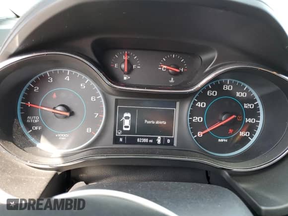 2018 Chevrolet Cruze LT с VIN 1G1BE5SM5J7100488, выставлен на аукционе Copart как лот 87458845 с пробегом 62 366 миль миль и Списание • Salvage title. История ставок и продаж доступна на DreamBid. Изображение 9.