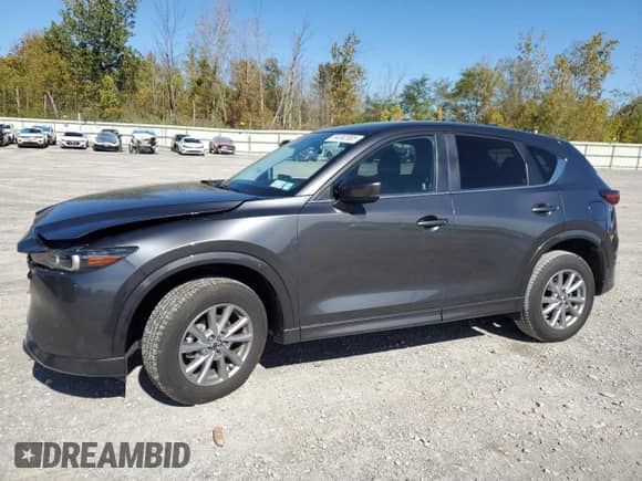 2025 Mazda CX-5 S Preferred z VIN JM3KFBCL1S0545787, wystawiony jako Copart lot #84382885 z przebiegiem 8 786 mil mil oraz Szkoda całkowita • Salvage title. Historia ofert i sprzedaży dostępna na DreamBid. Obrazek 1.