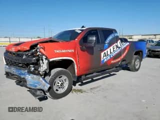 2023 Chevrolet Silverado 2500HD Work Truck с VIN 1GC1WLE75PF257219, выставлен на аукционе Copart как лот 82486475 с пробегом 57 900 миль миль и Списание • Salvage title. История ставок и продаж доступна на DreamBid. Изображение 1.