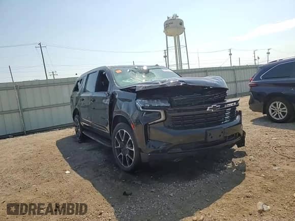 2023 Chevrolet Suburban RST with VIN 1GNSKEKD4PR167068, listed as a Copart auction lot 68308205 with 50,708 mi miles and Salvage title. Bid and sale history available at DreamBid. Image 14.