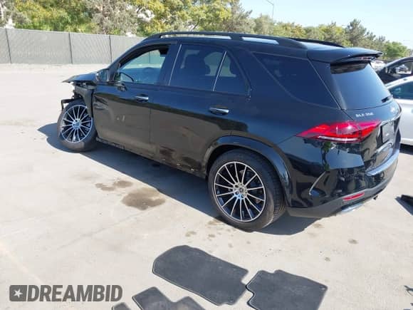 2023 Mercedes-Benz GLE 350 with VIN 4JGFB4JE2PA885002, listed as a IAAI auction lot 42537396 with 13,950 mi miles and . Bid and sale history available at DreamBid. Image 3.
