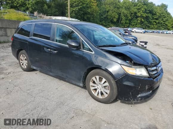 2014 Honda Odyssey EX с VIN 5FNRL5H48EB074732, выставлен на аукционе Copart как лот 80481185 с пробегом 124 107 миль миль и Списание • Salvage title. История ставок и продаж доступна на DreamBid. Изображение 4.