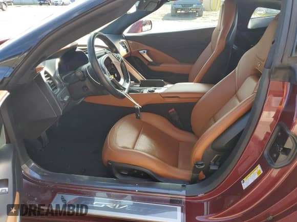 2016 Chevrolet Corvette Z51 3LT с VIN 1G1YM2D77G5109197, выставлен на аукционе Copart как лот 72709064 с пробегом 35 410 миль миль и Списание • Salvage title. История ставок и продаж доступна на DreamBid. Изображение 7.