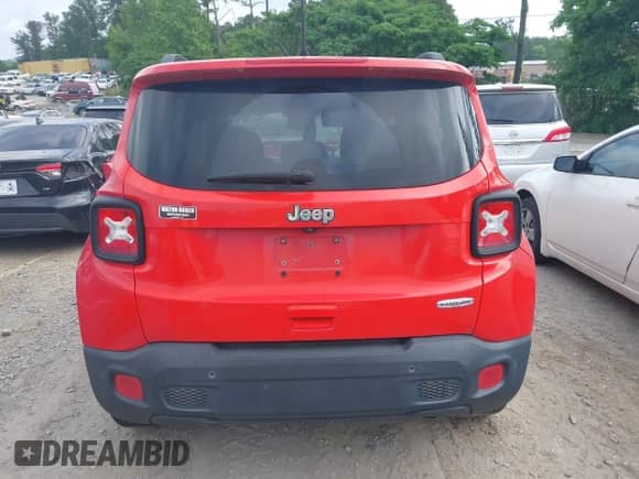 2018 Jeep Renegade Latitude with VIN ZACCJABB3JPG91146, listed as a IAAI auction lot 42296772 with 96,469 mi miles and . Bid and sale history available at DreamBid. Image 16.