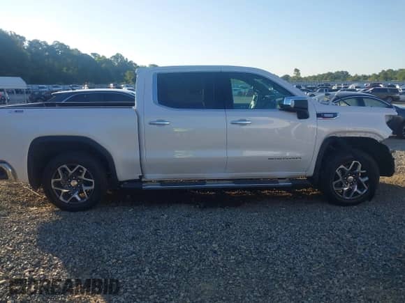 2023 GMC Sierra 1500 SLT with VIN 3GTUUDE82PG273216, listed as a IAAI auction lot 42838192 with 43,023 mi miles and . Bid and sale history available at DreamBid. Image 13.