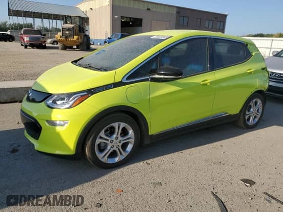 2019 Chevrolet Bolt EV LT z VIN 1G1FY6S04K4135991, wystawiony jako Copart lot #65533043 z przebiegiem 39 161 mil mil oraz . Historia ofert i sprzedaży dostępna na DreamBid. Obrazek 1.