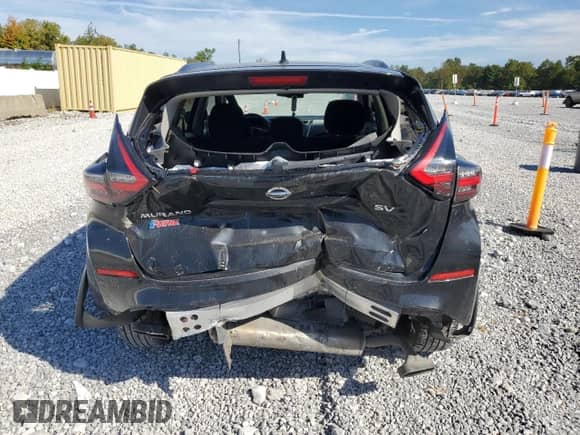 2021 Nissan Murano SV with VIN 5N1AZ2BJ8MC135450, listed as a Copart auction lot 80383685 with 102,702 mi miles and Salvage title. Bid and sale history available at DreamBid. Image 6.