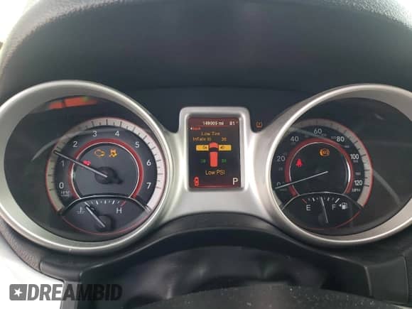 2016 Dodge Journey SXT z VIN 3C4PDCBG1GT122703, wystawiony jako Copart lot #81131075 z przebiegiem 149 005 mil mil oraz Szkoda całkowita • Salvage title. Historia ofert i sprzedaży dostępna na DreamBid. Obrazek 9.
