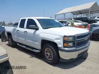 2014 Chevrolet Silverado 1500 Work Truck z VIN 1GCRCPEH1EZ300171, wystawiony jako IAAI lot #39644777 z przebiegiem 117 764 mil mil oraz . Historia ofert i sprzedaży dostępna na DreamBid. Obrazek 1.