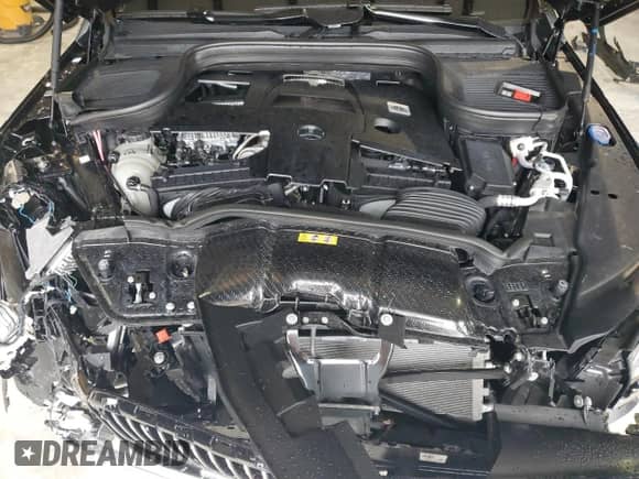 2023 Mercedes-Benz GLS with VIN 4JGFF8HB8PA938938, listed as a Copart auction lot 89350975 with 3,316 mi miles and Salvage title. Bid and sale history available at DreamBid. Image 12.