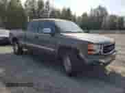 2002 GMC Sierra 1500 SLE with VIN 2GTEK19T921184011, listed as a Copart auction lot 70599255 with 205,498 mi miles and Salvage title. Bid and sale history available at DreamBid. Image 4.