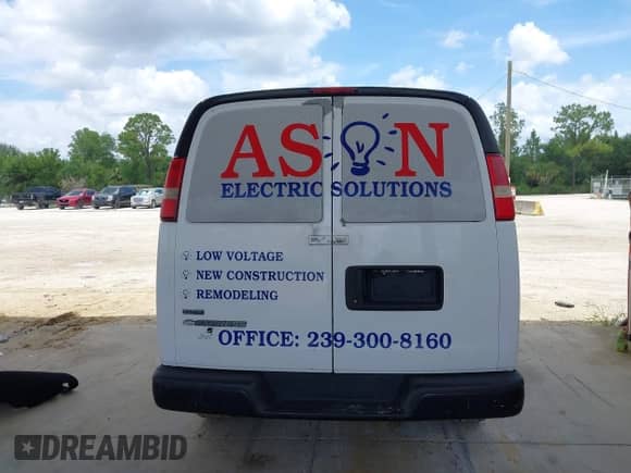 2012 Chevrolet Express Cargo with VIN 1GCWGFCA0C1120456, listed as a IAAI auction lot 42781725 with 118,485 mi miles and . Bid and sale history available at DreamBid. Image 16.
