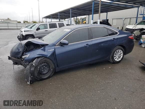 2015 Toyota Camry LE с VIN 4T1BD1FKXFU155048, выставлен на аукционе Copart как лот 86591395 с пробегом 61 004 миль миль и Списание • Salvage title. История ставок и продаж доступна на DreamBid. Изображение 1.