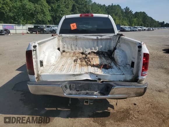 2006 Dodge 2500 SLT with VIN 1D7KS28C56J172093, listed as a Copart auction lot 69996535 with Not provided miles and Salvage title. Bid and sale history available at DreamBid. Image 6.