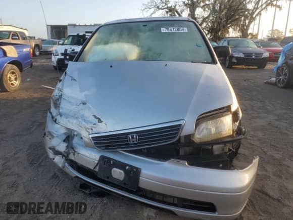1995 Honda Odyssey EX with VIN JHMRA1877SC011508, listed as a Copart auction lot 78672004 with 249,425 mi miles and Salvage title. Bid and sale history available at DreamBid. Image 5.