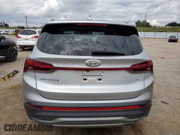 2023 Hyundai Santa Fe SE with VIN 5NMS1DAJ6PH654015, listed as a Copart auction lot 81783715 with 29,291 mi miles and Salvage title. Bid and sale history available at DreamBid. Image 6.