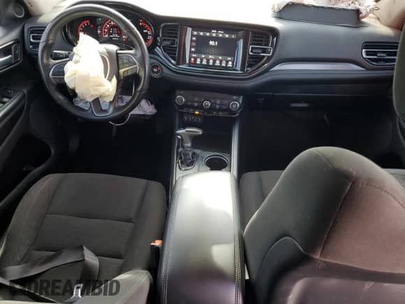 2022 Dodge Durango SXT with VIN 1C4RDHAG0NC156292, listed as a Copart auction lot 54535525 with 47,442 mi miles and Salvage title. Bid and sale history available at DreamBid. Image 8.