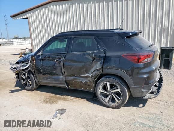 2022 Chevrolet TrailBlazer RS z VIN KL79MTSL9NB037044, wystawiony jako Copart lot #80503855 z przebiegiem 43 997 mil mil oraz Szkoda całkowita • Salvage title. Historia ofert i sprzedaży dostępna na DreamBid. Obrazek 2.